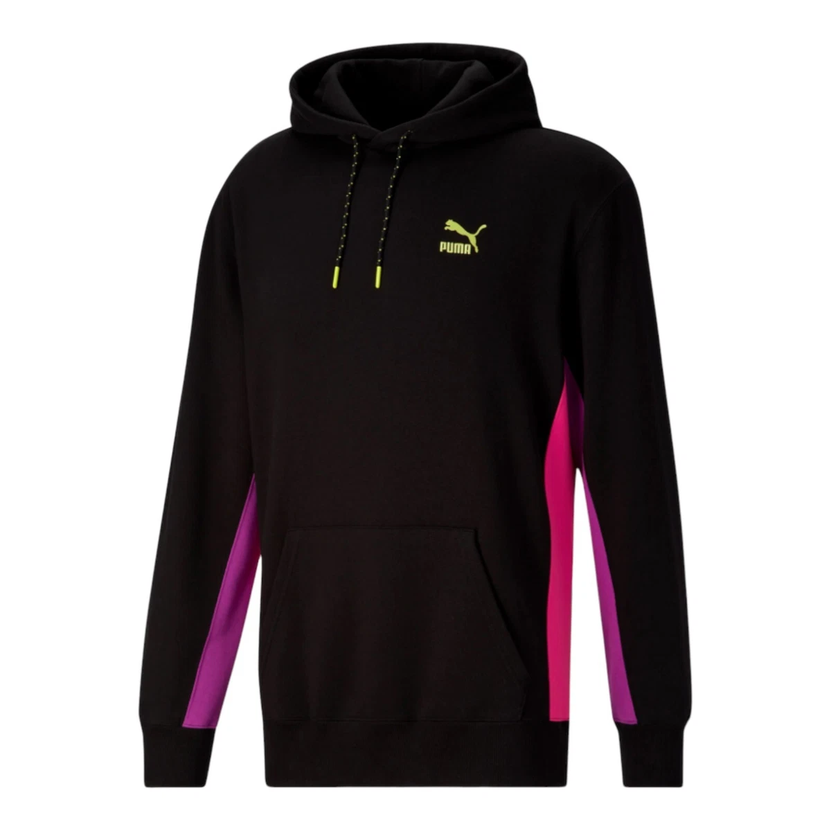 Puma Men s Ski Club Color Black Hoodie Sweatshirt 539741 01 Cotton