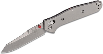 New Benchmade Osborne 940-2001 /Gray Titanium Handles /S90V /Discontinued rare