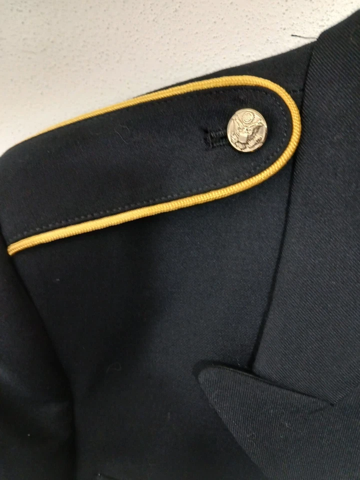 NEW! US Army Dress Blue Uniform Jacket Coat size 40 RC Derossi & Son - Image 4 of 4