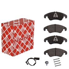 FEBI Bremsbeläge Audi A6 (4G2) A7 (4GA) Q5 (8RB) Vorn + Warnkontakt FEBI00023