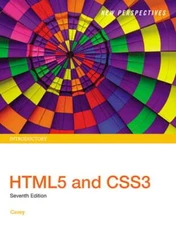 New Perspectives HTML5 and CSS3: Introductory by Patrick Carey: Used