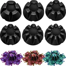 6 Pieces Flower Pour Cup For Paint Pouring 6/7/8/9/10 Slot Acrylic Paint Tools S