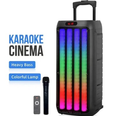 40W High Power Party Wireless Portable Bluetooth Speaker W/ EQ