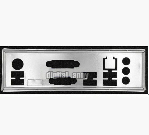OEM I/O Shield For Sapphire PURE PLATINUM A58V-PR Motherboard Backplate