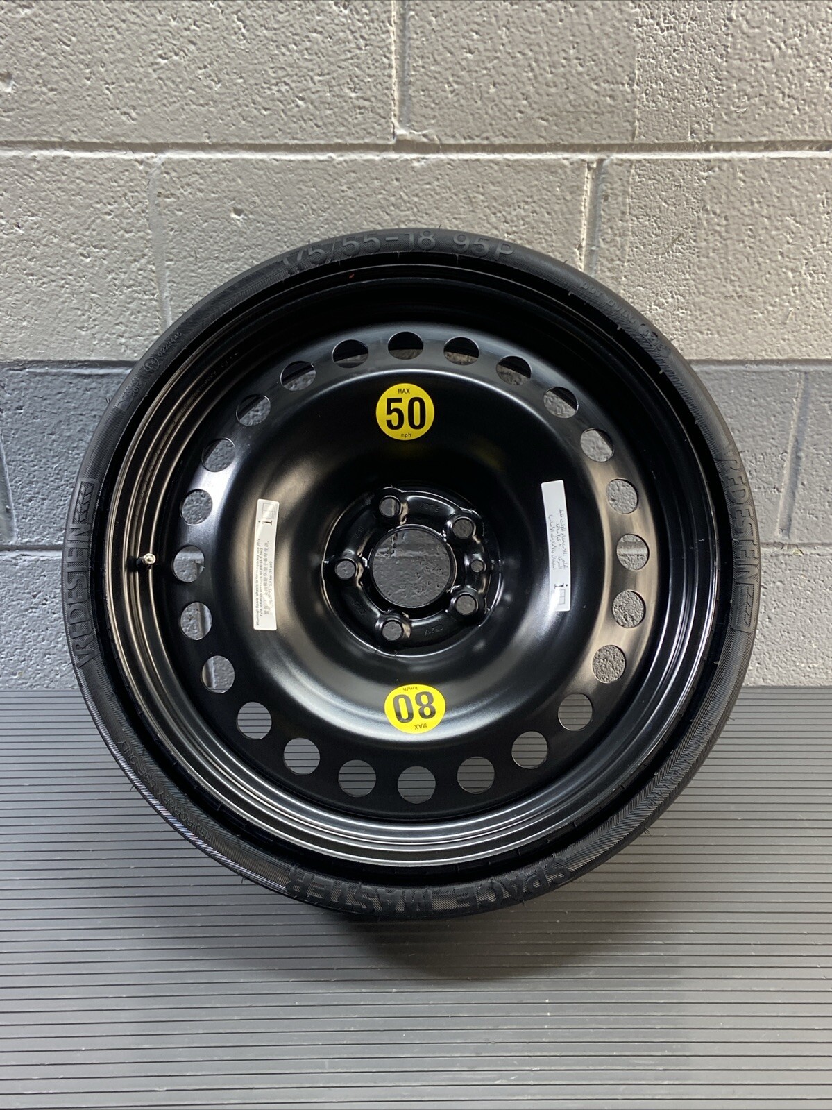 2017-2023 Maserati Ghibli M157 Spare Emergency Wheel Rim 6 x 18 ET0 OEM