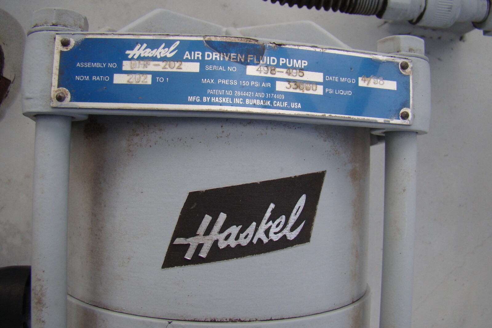 Airline Hydraulics Machinery Air Powered Hydraulic Pump Power Unit A