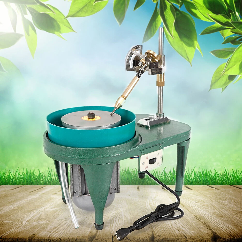 Gem Faceting Machine Max.3000RPM Jewelry Rock Polisher Jade Flat