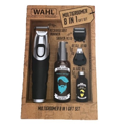 WAHL 8-in-1 Multi Groomer Geschenkset für Männer (Modell: 9893-801).
