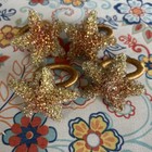 Pier 1 Sparkly Star Napkin Rings Set Of 4 — photo 1