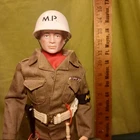 Vintage G.I. Joe Military Police MP Set TM Red Head.