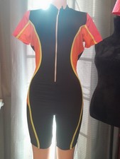 Bodycon Short Multicolor One Piece Short Jumpsuit Sz Medium