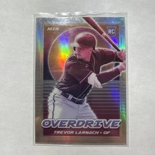 2021 Panini Chronicles - Overdrive Trevor Larnach #23 Holo (RC)