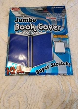 It's Academic, Inc., (Blue) Fabric Jumbo Book Cover XXL Super Stretchy