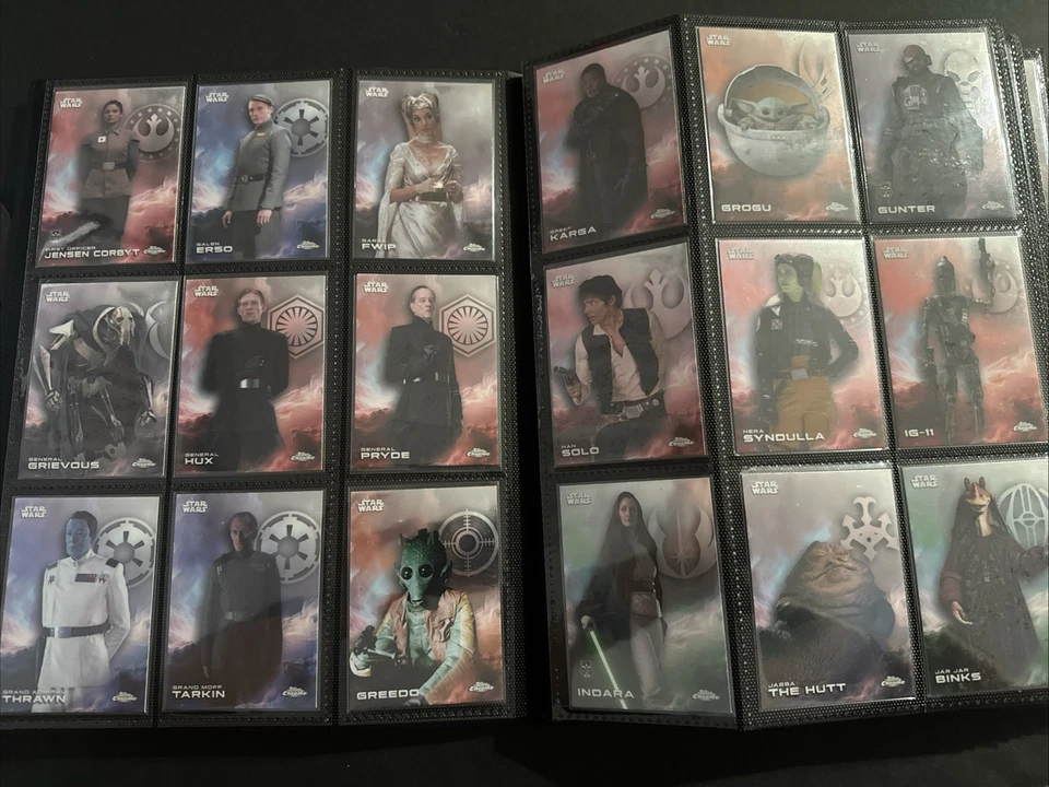2025 TOPPS CHROME STAR WARS COMPLETE SET 1-200 - Image 4 of 4