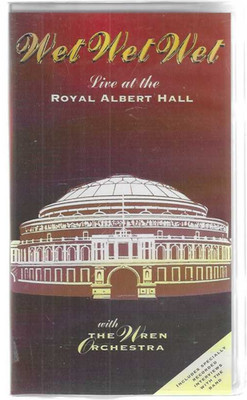 WET WET WET  Live at the ROYAL ALBERT HALL    VHS Rarität  NEU  OVP  in Folie
