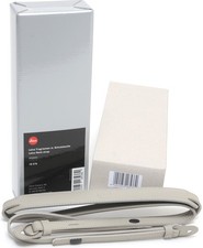 Leica Carrying strap with protective flap, leather, cemento 18576 ORIGINAL LEIC