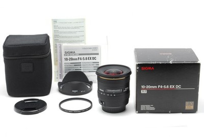 [TOP MINT w/Box］SIGMA AF 10-20mm F/4-5.6 EX DC HSM Zoom Lens Canon EF From JAPAN