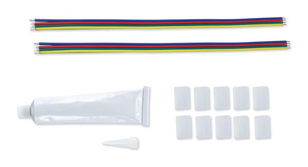 Accessories For LED Tape Ends Kit 14mm IP67 RGB Integral ILSTAC176