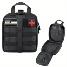 1000D Nylon Large Tactical First Aid Bag Molle EMT Rip-Away Trauma Medic Pouch