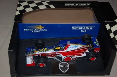 1:18 BAR 01 SUPERTEC ZONTA F1 MINICHAMPS  in box SEE INFO! SUPERB!