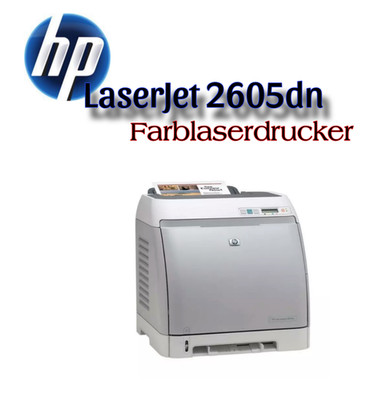 HP Color LaserJet 2605DN Farblaserdrucker Duplex Netzwerk Laserdrucker Drucker