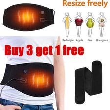 Electric Heating Waist Pad for Back Pain Relief 3 Heating Levels Portable Belt