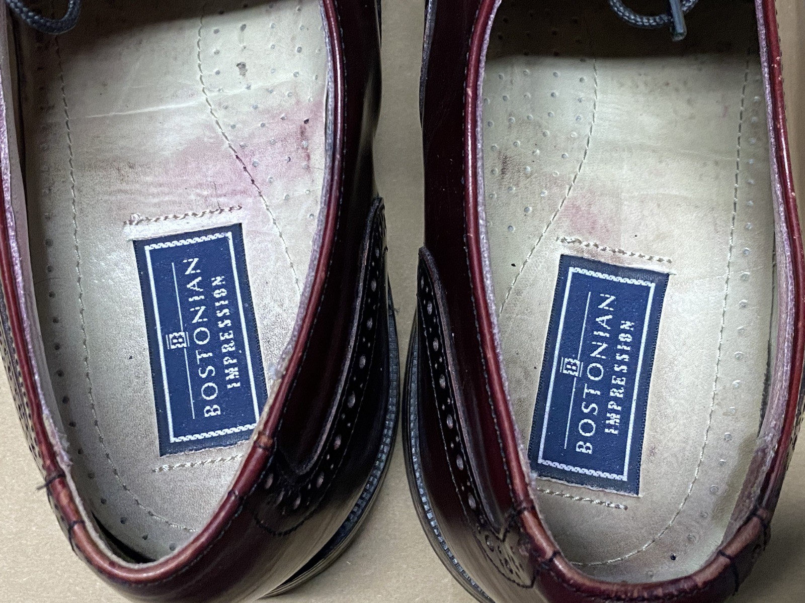 Bostonian Impression Shell Cordovan Burgundy Size… - image 7