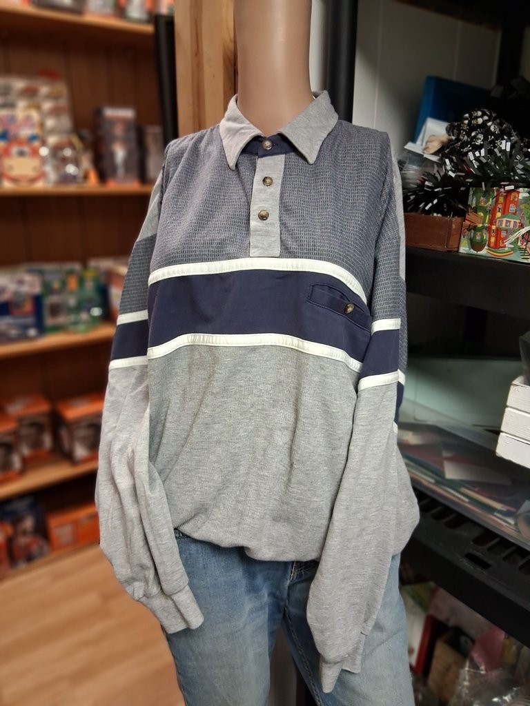 Classics by Palmland Long Sleeve Polo Shirt - Large