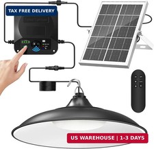 Solar Shed Light Indoor Outdoor, 2000LM Motion Sensor Pendant Light, Daytime Ava