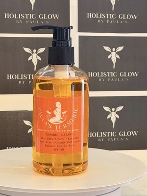 Holistic Glow by Paula's Turmeric Collagen Brightening Oil SPF 50+ Vitamin E