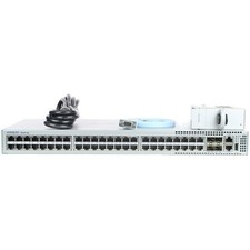 Arista DCS-7010T-48-F 48P 1GbE 4P 10GbE SFP Switch with rack mounts