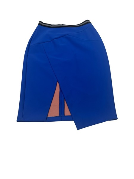 Sheike Women Size 8 Blue Asymmetrical Skirt Good Condition