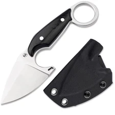 BOKER MAGNUM® Enki Fixed Tactical EDC Knife 2.28" Blade 440B Micarta Kydex Black