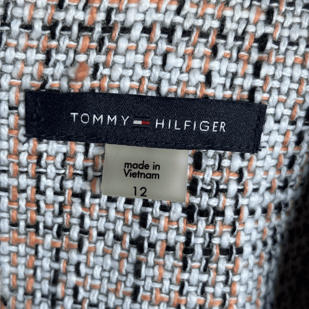 Tommy Hilfiger Black and White and Orange Blazer/Jacket thumbnail 3