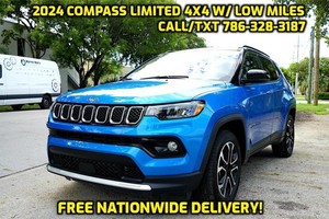 2024 Jeep Compass Limited 4x4 🔥 FREE DELIVERY! 🔥 Call 786-328-3187