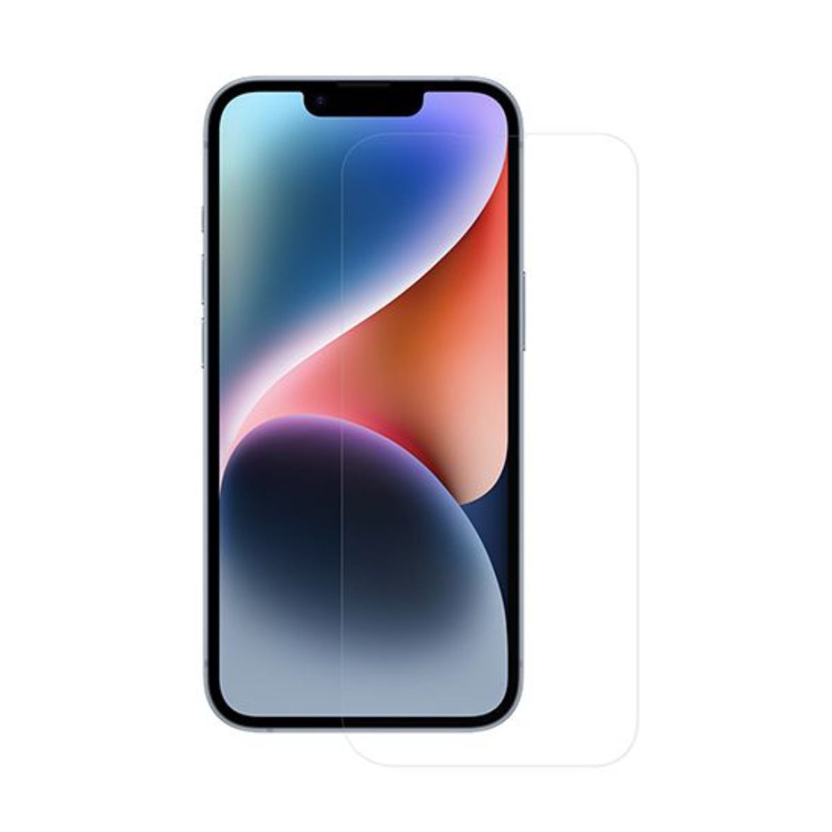 Verre trempé iPhone 14 MW Easy Glass Standard - Protection d'écran transparente