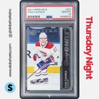 2021 UPPER DECK #201 COLE CAUFIELD YOUNG GUNS RC ROOKIE PSA 10
