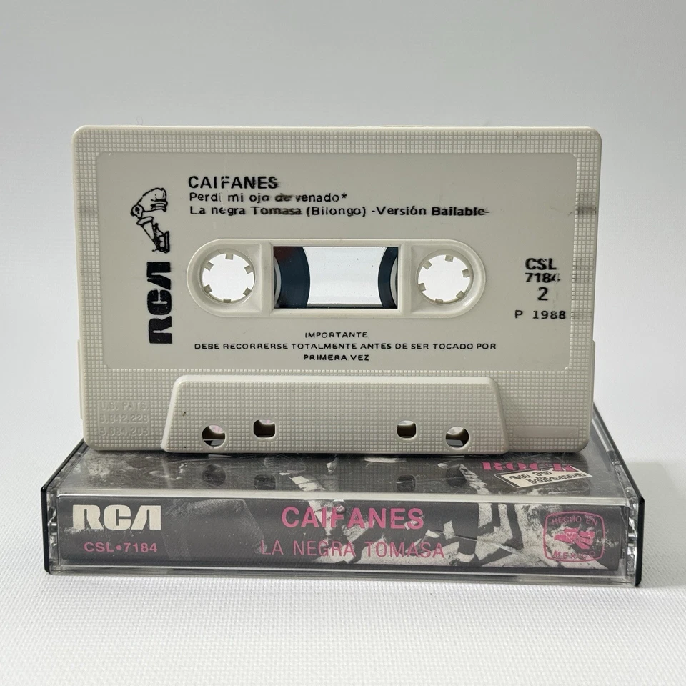 Caifanes Cassette La Negra Tomasa '88 Mex Press Cassingle Perdi Mi Ojo de Venado Foto 4 de 4