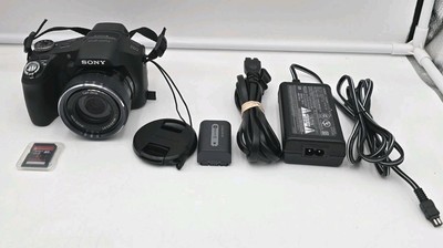 Sony Cyber-Shot DSC-HX100V 16.2MP Digital Camera 30x Zoom - 32gb - Bundle 
