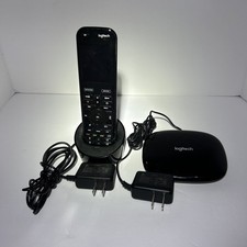 Logitech Harmony Elite Universal Remote Wireless Black with Hub  Charging Dock