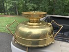 Vintage Fenton Mariners Lamp Brass Base Only / HTF — photo 1