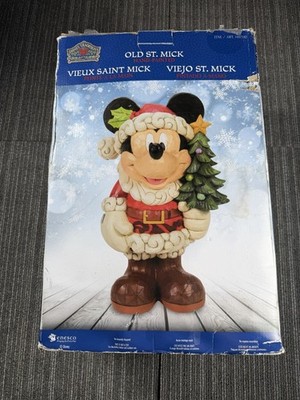 Disney Traditions Jim Shore Enesco Mickey Mouse Santa Figurine