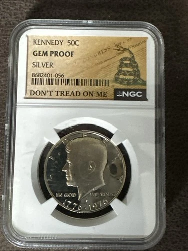 1776-1976 S Kennedy Silver Half Dollar NGC GEM PROOF
