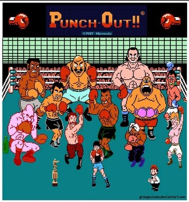 NES Mike Tyson's Punch-Out  3'' stylized resin figure NINTENDO
