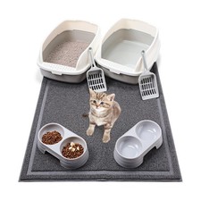 Sliner 7 Pcs Litter Box Kitten Kit Include 2 Pcs Kitten Litter Box ... Fast Ship