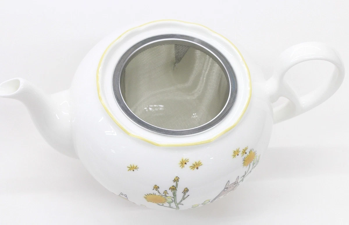 Noritake My Neighbor Totoro Tetera Porcelana De Hueso 600cc Con Colador