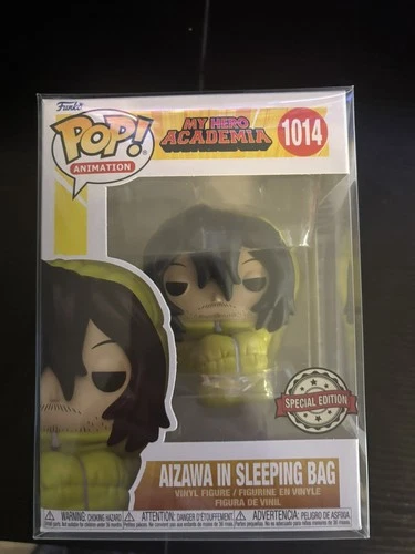 FUNKO POP Aizawa in Sleeping Bag 1014 My Hero Academia Special Edition Exclusive
