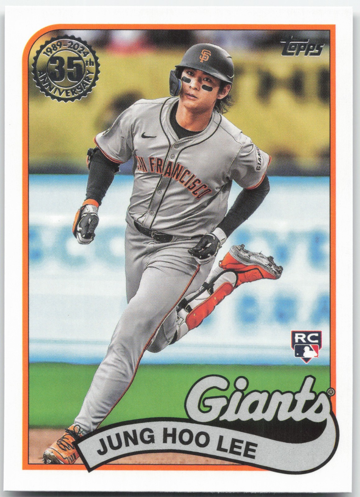 2024 Topps Update #89US-28 Jung Hoo Lee 1989 Topps Baseball 35th Anniversary