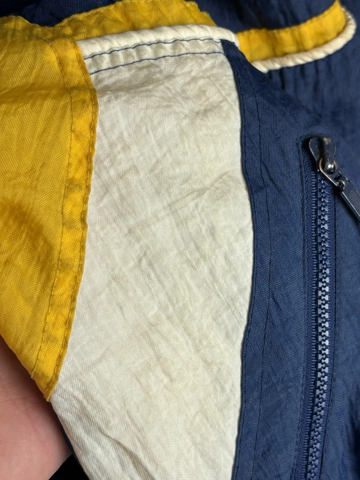 Vintage 1990s Starter Pullover Jacket Michigan Woverines Puffy Size Large - Image 4 of 4