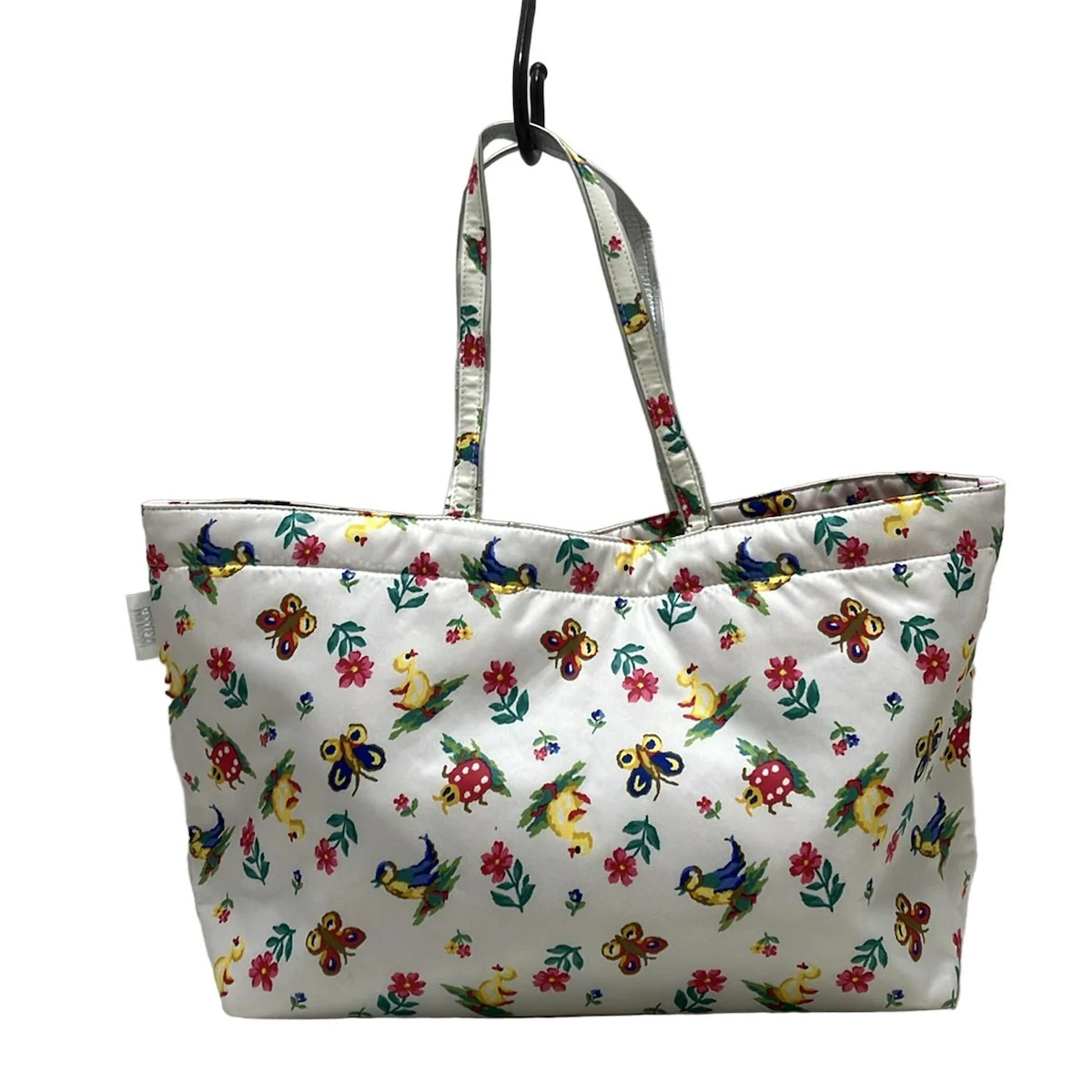 Auth FEILER - Cream Yellow Multi Polyester Synthe… - image 3